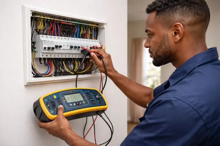 Professional electrical compliance testing in Western Cape
