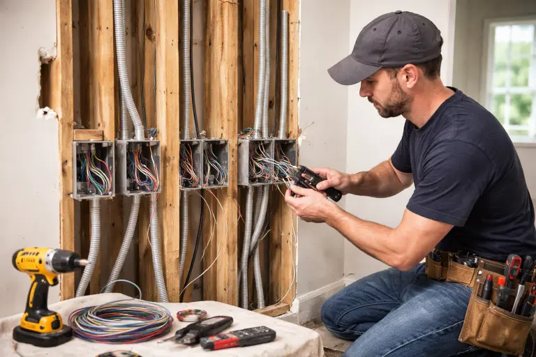 Rewiring an older Cape Town property with modern cabling